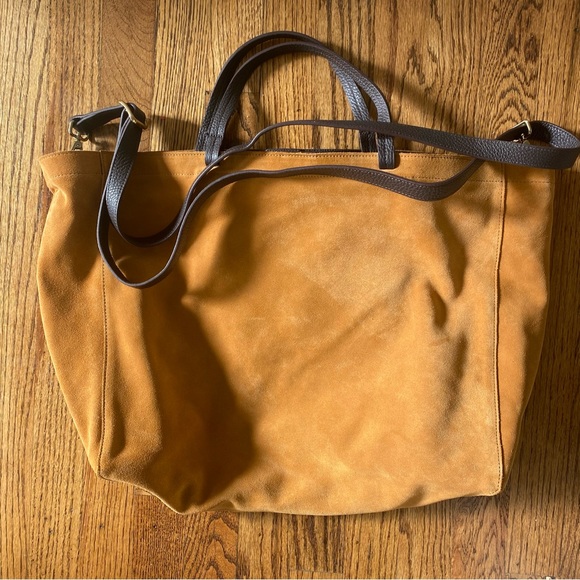 Mark and Graham Italian Suede Handbag - Picture 5 of 7